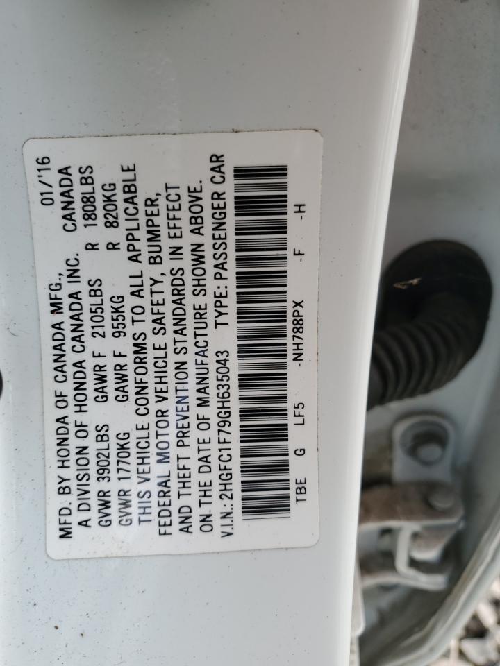 2016 Honda Civic exl