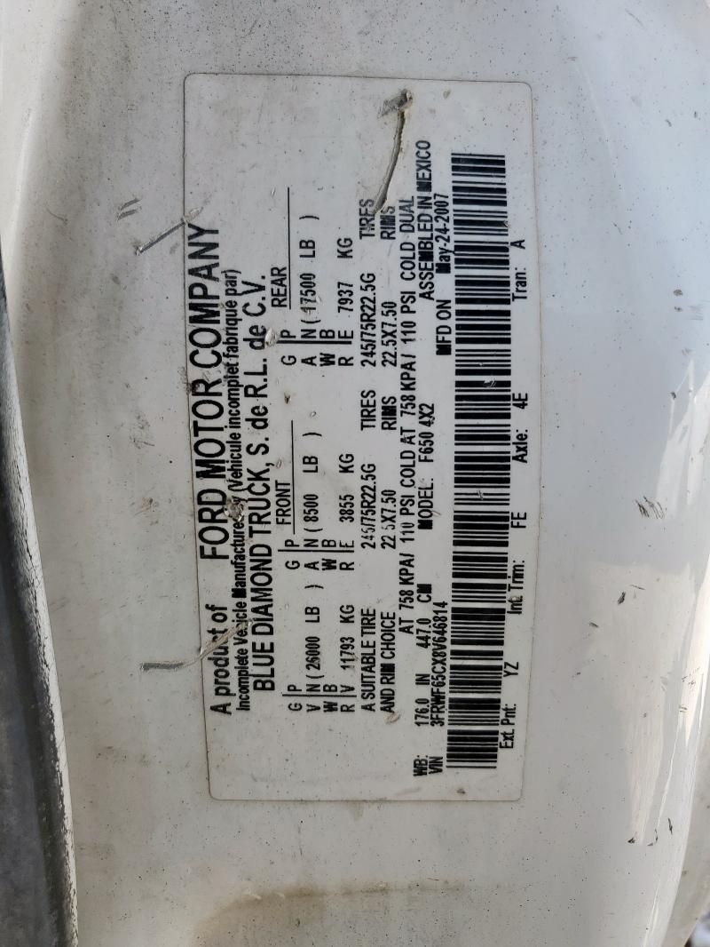 2008 Ford F650 Super-Trucks Semi Truck