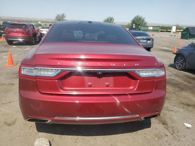 2017 Lincoln Continental Reserve