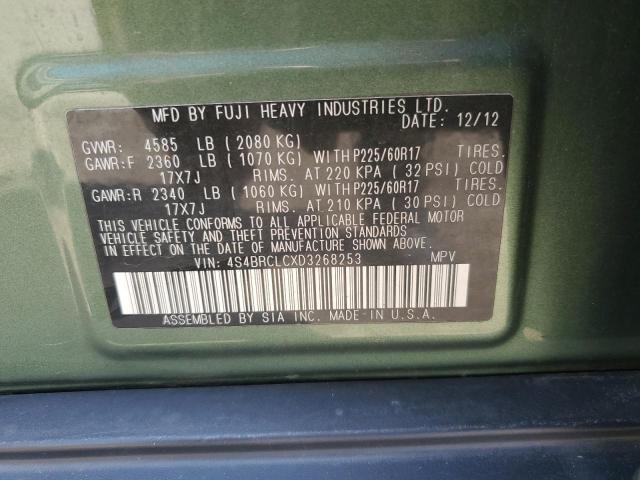 2013 Subaru Outback 2.5i Limited