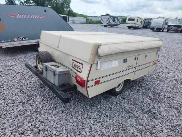 1986 Coleman Columbia POP-UP Camp