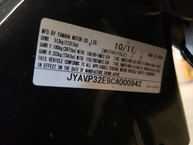 2012 Yamaha XVS1300 CT