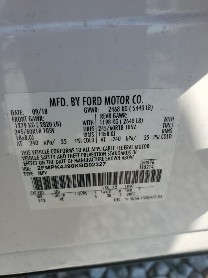 2019 Ford Edge sel