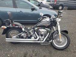 Salvage motorcycles for sale at Waldorf, MD auction: 2001 Harley-Davidson Flstf