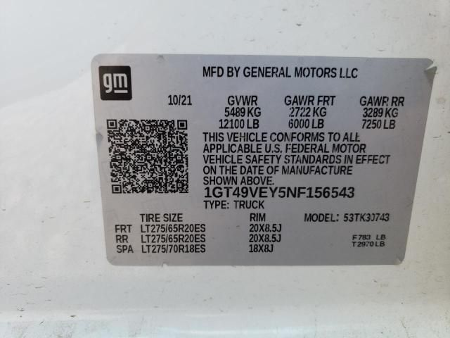 2022 GMC Sierra K3500 AT4