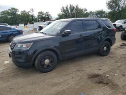 Ford salvage cars for sale: 2017 Ford Explorer Police Interceptor