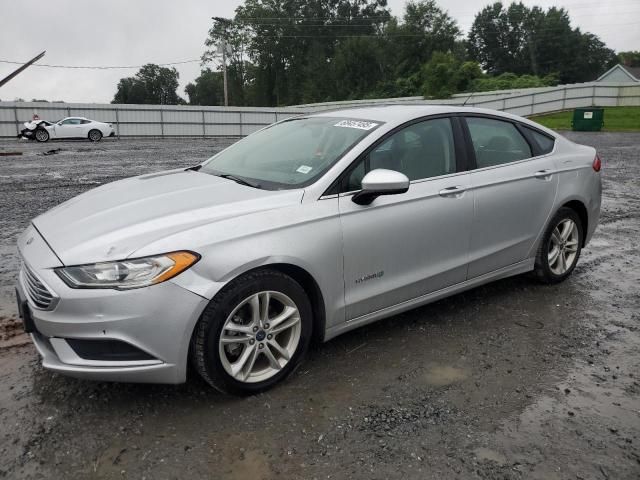 2018 Ford Fusion S Hybrid
