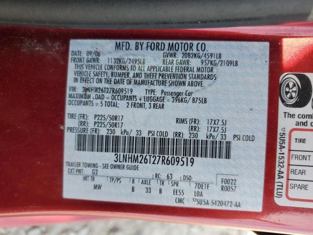 2007 Lincoln Townhouse MKZ