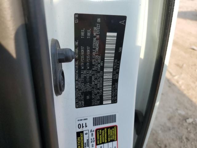 2017 Toyota Sienna le