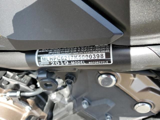 2019 Honda CBR500 R