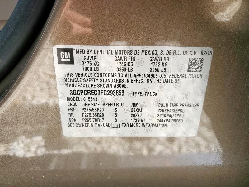 2015 Chevrolet Silverado C1500 LT