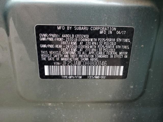 2017 Subaru Forester 2.5I Touring