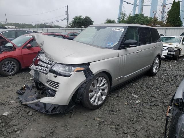 2016 Land Rover Range Rover Supercharged