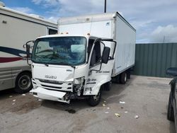 Salvage trucks for sale at Apopka, FL auction: 2018 Isuzu NPR HD