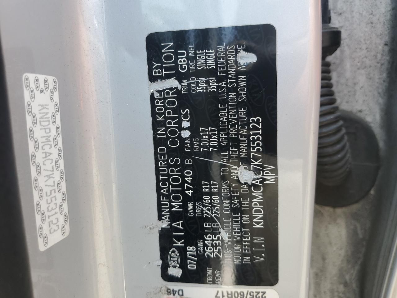 2019 KIA Sportage lx