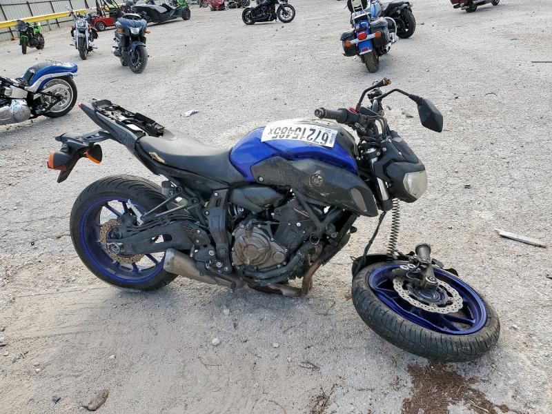 2018 Yamaha MT07 C