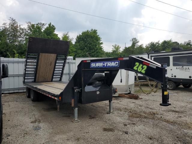 2022 Sure-Trac ST1022010LPDO2A-GN-253 Equipment Trailer