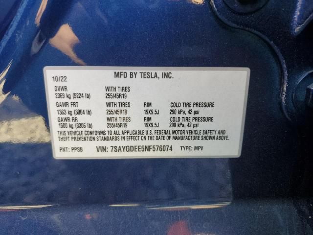 2022 Tesla Model Y
