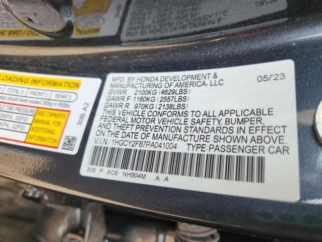 2023 Honda Accord Touring Hybrid