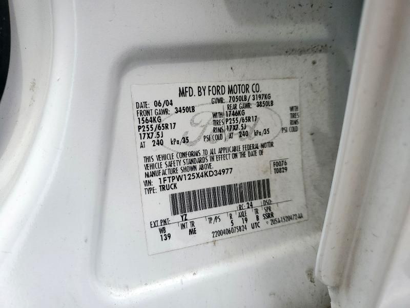 2004 Ford F150 Supercrew