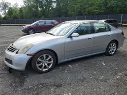 Infinity salvage cars for sale: 2005 Infinity G35 Base