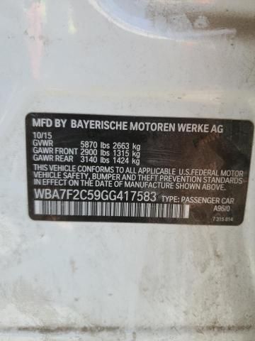 2016 BMW 750 XI