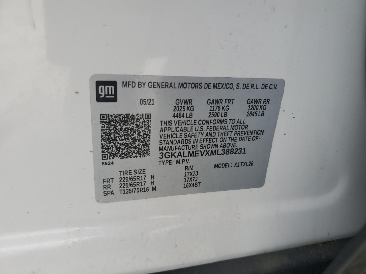 2021 GMC Terrain sle