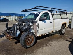Salvage trucks for sale at Woodhaven, MI auction: 2015 Chevrolet Silverado C1500