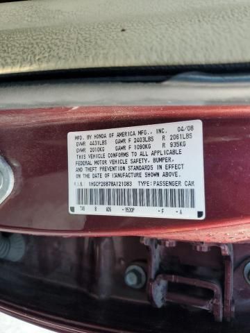 2008 Honda Accord exl