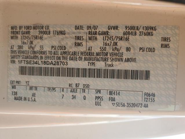 2008 Ford Econoline E350 Super Duty Van