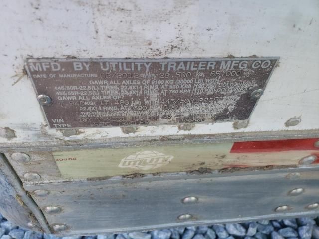 2013 Utility VS2RA Refrigerated Van Trailer