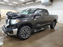 Toyota Tundra salvage cars for sale: 2019 Toyota Tundra Double Cab SR