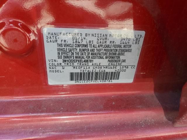 2014 Nissan Versa Note s