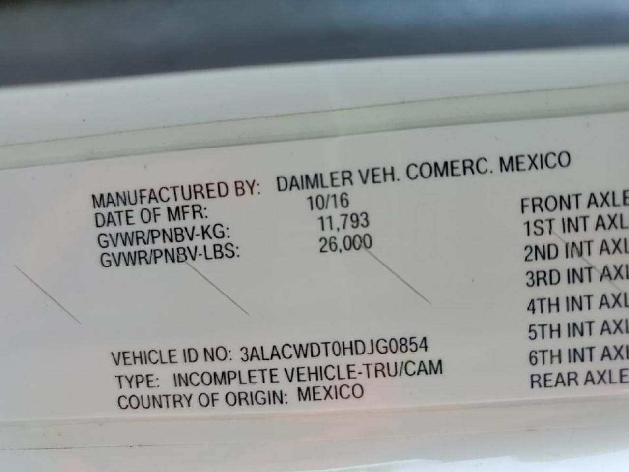 2017 Freightliner M2 106 Medium Duty