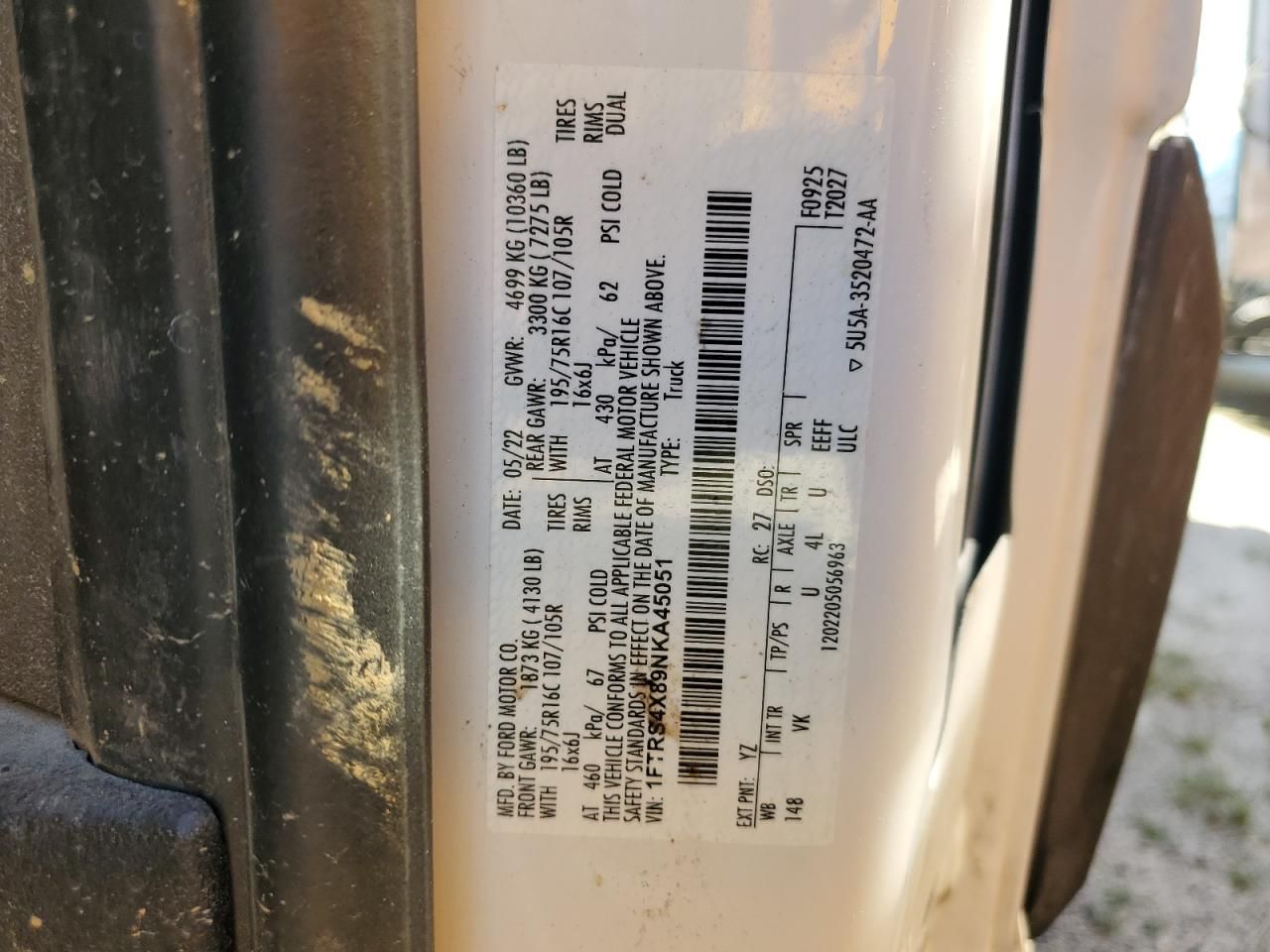 2022 Ford Transit T-350 HD