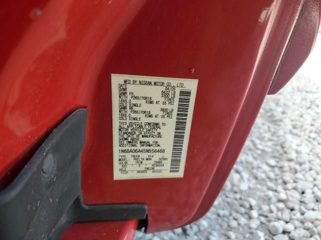 2005 Nissan Titan XE