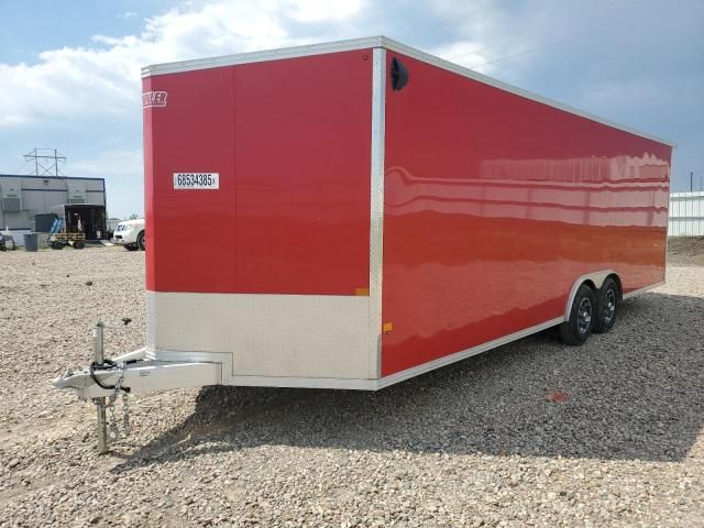 2023 Alcom Ezec 8.5X24 CH Enclosed Cargo Trailer