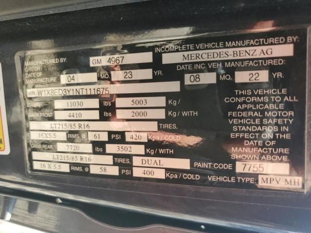 2022 Mercedes-Benz Sprinter 3500