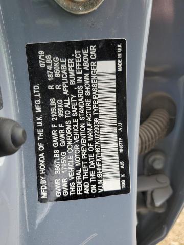 2019 Honda Civic ex