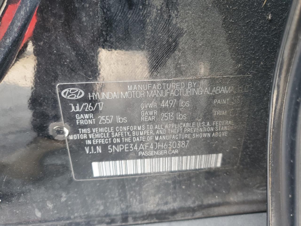 2018 Hyundai Sonata Sport