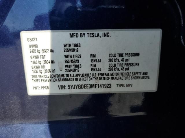 2021 Tesla Model Y