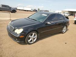 Mercedes-Benz salvage cars for sale: 2005 Mercedes-Benz C 230k Sport Sedan