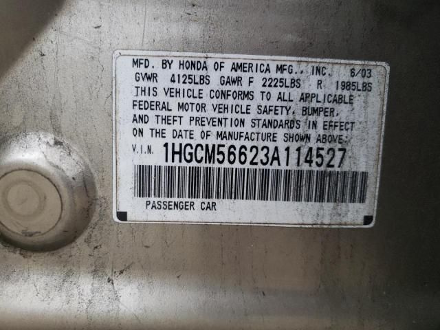 2003 Honda Accord ex