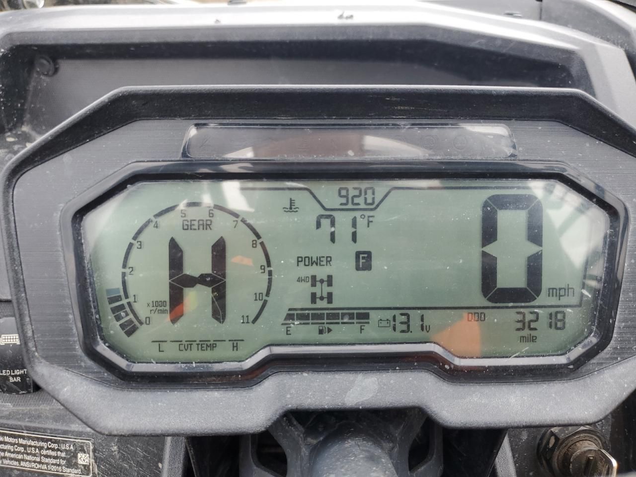 2020 Other 2020 Kawasaki KRF 1000 A