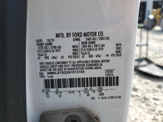 2022 Ford Transit Connect XL