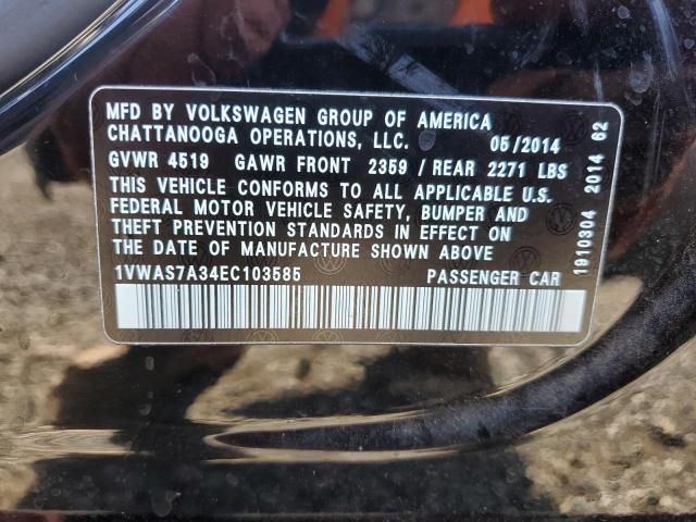 2014 Volkswagen Passat S