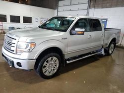 Ford salvage cars for sale: 2013 Ford F150 Supercrew