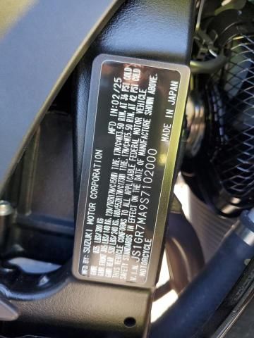 2025 Suzuki GSX-R750
