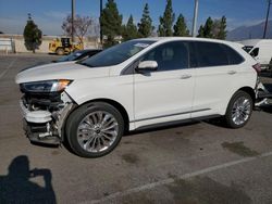 Ford Edge Titanium salvage cars for sale: 2022 Ford Edge Titanium