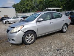 Nissan Versa salvage cars for sale: 2012 Nissan Versa S